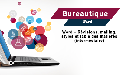 Word – Revisions, mailing, styles and table of contents (intermediate)